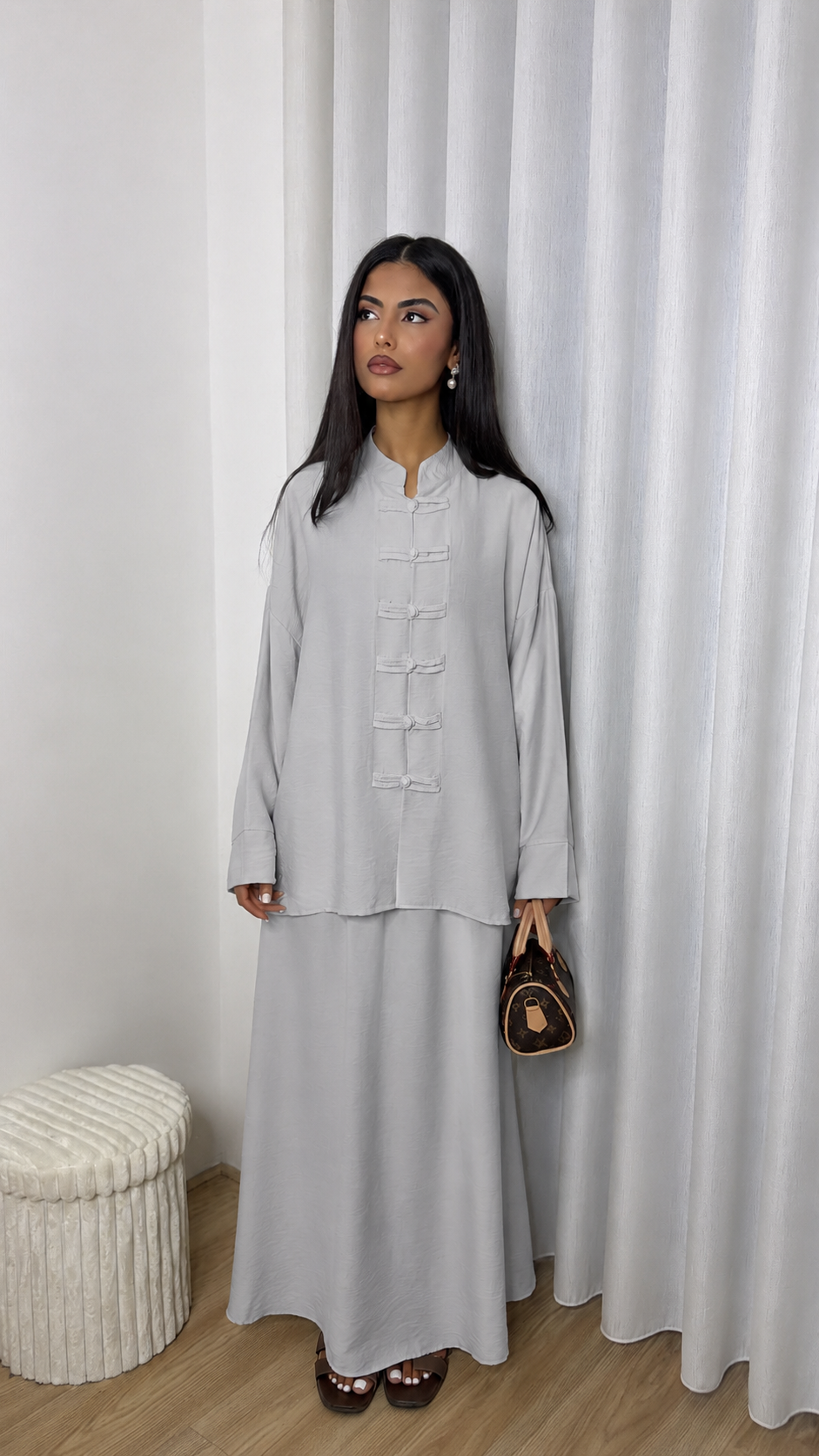 Lara twinset Grey