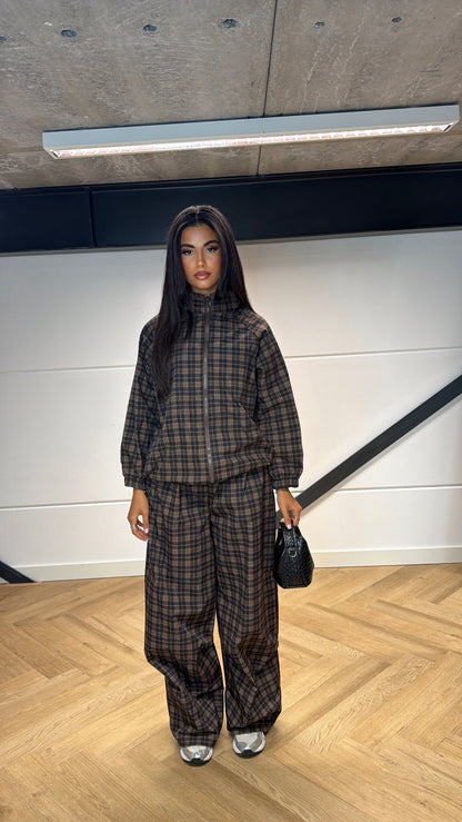 Checkered Tracksuit
