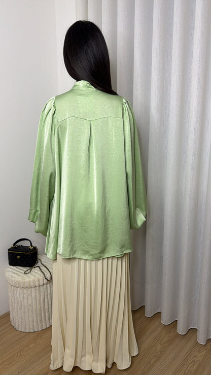 Bow Top Soft Green