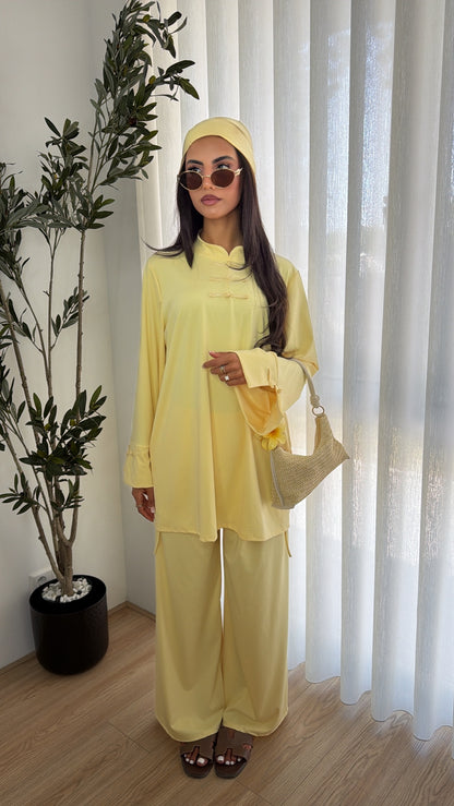 Amalfi Burkini Butter yellow