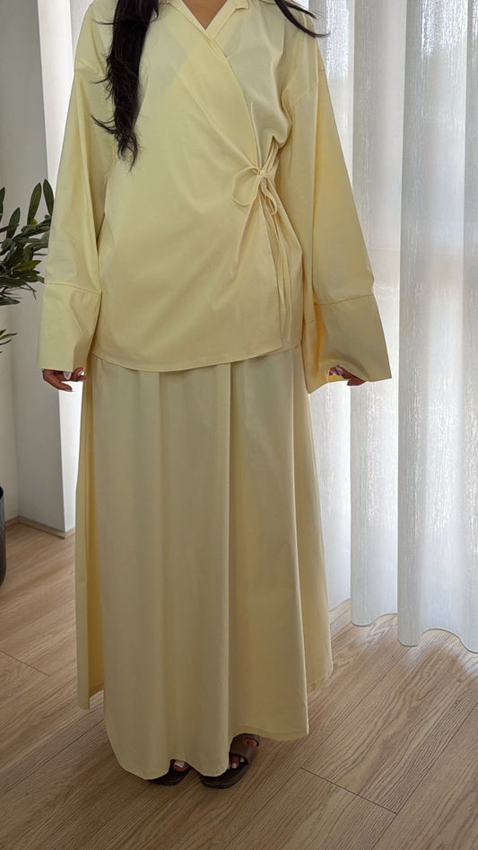 Butter Yellow Skirt
