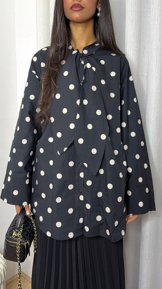 Polka Dot Blouse
