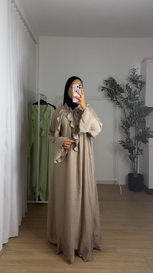 Farasha Dress Taupe