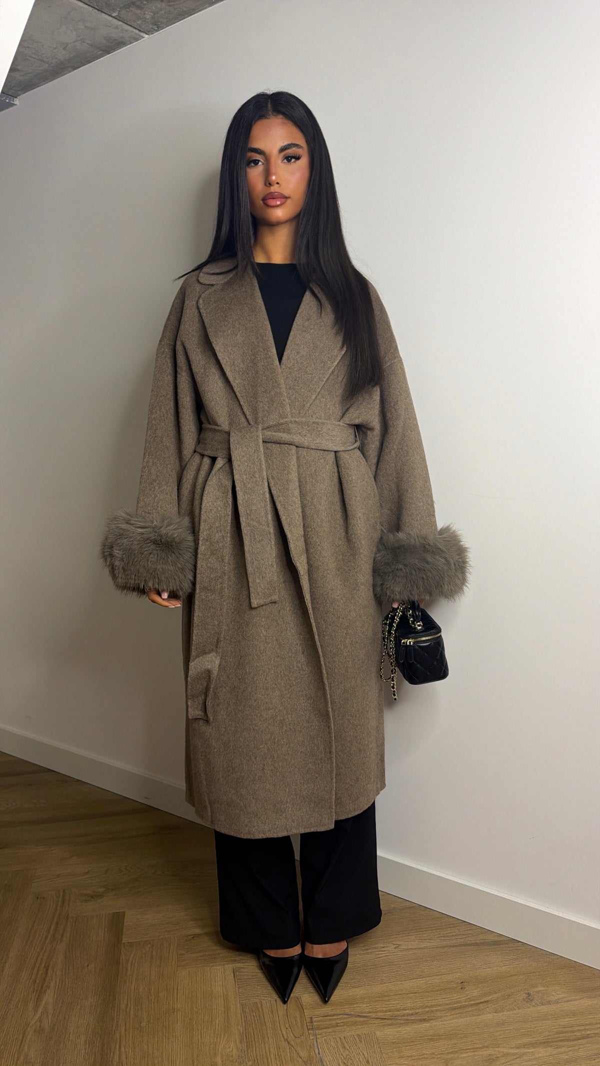 Slavic Wool Fur Coat (70% woll)