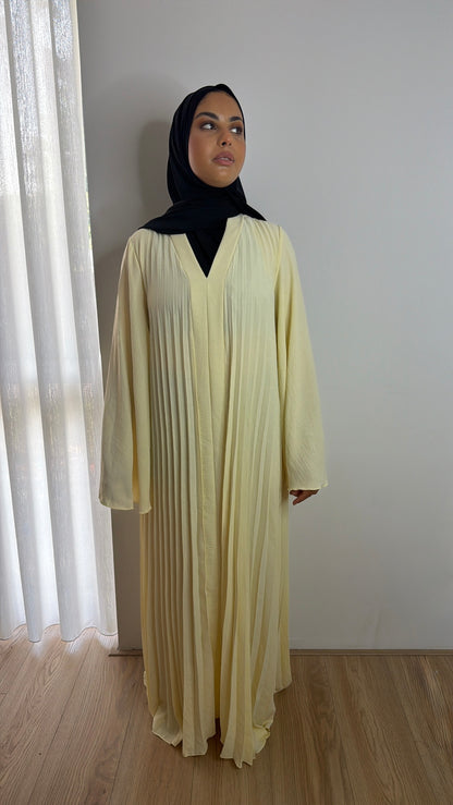 Layali Dress Butter Yellow