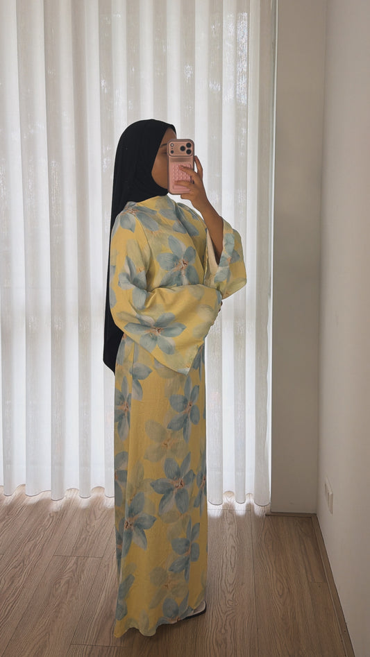 Flower Dress Yellow