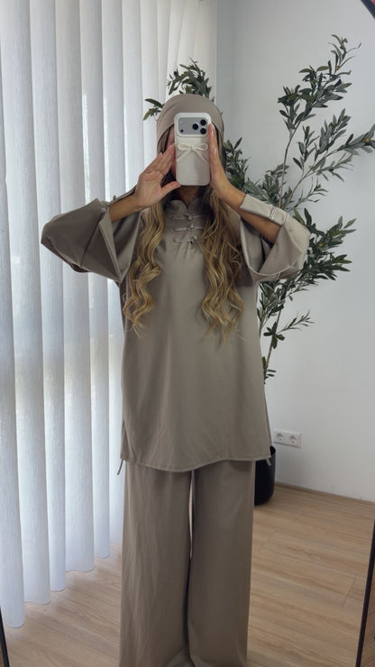 Amalfi Burkini Soft Taupe
