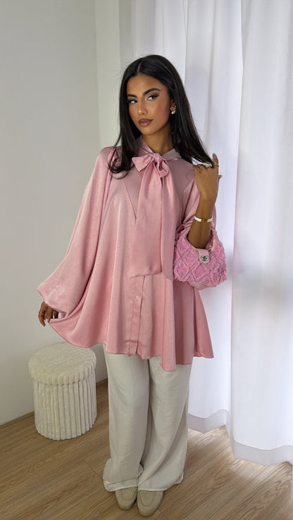 Pink Bow Top