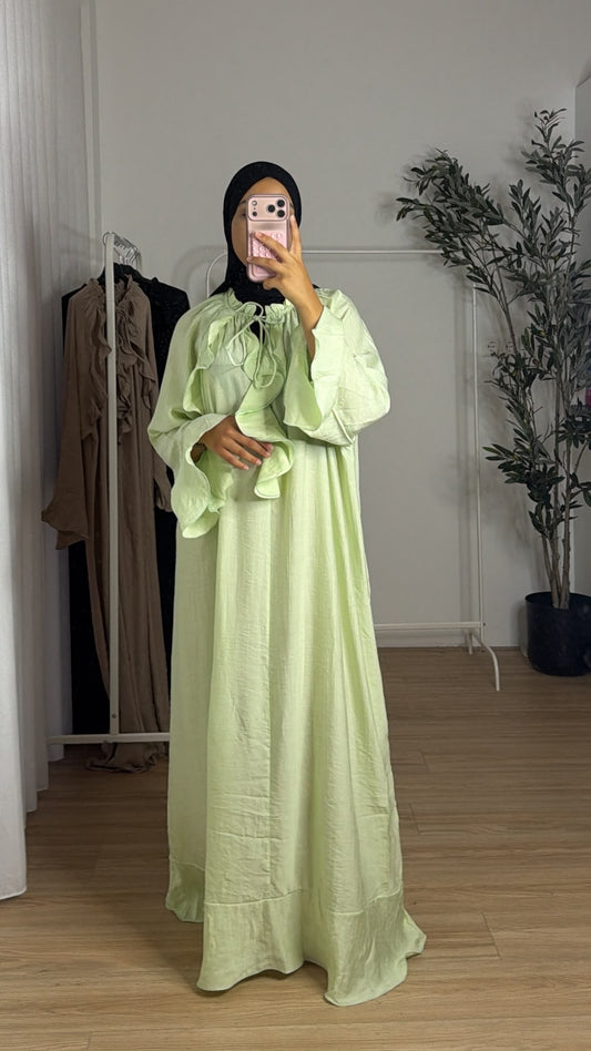 Farasha Dress Pistache