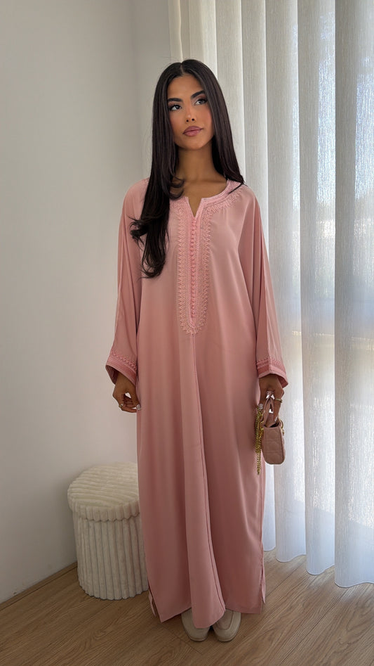 Gandoura Safa – Soft Pink