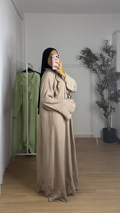 Farasha Dress Taupe