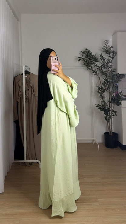 Farasha Dress Pistache
