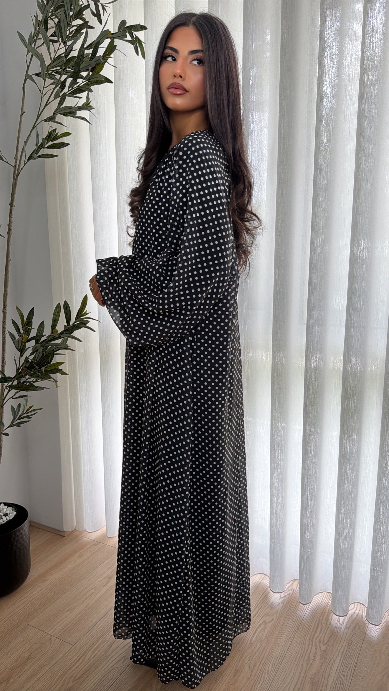 Polka Dot layer Dress