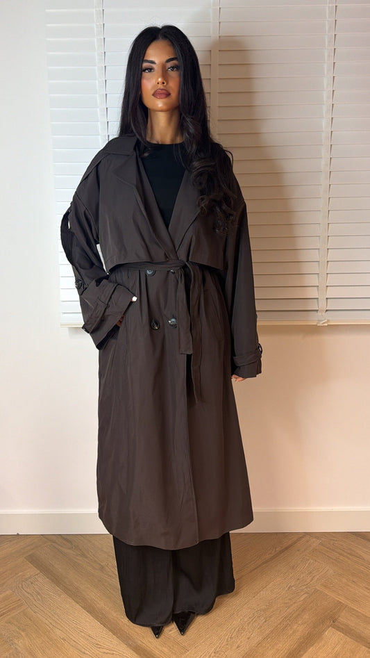 Trench Coat Coco Brown