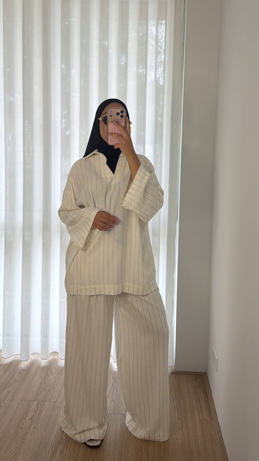 Pinstripe Twinset