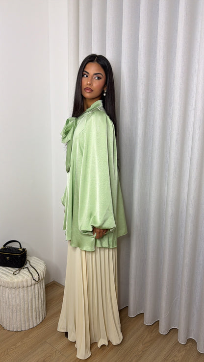 Bow Top Soft Green