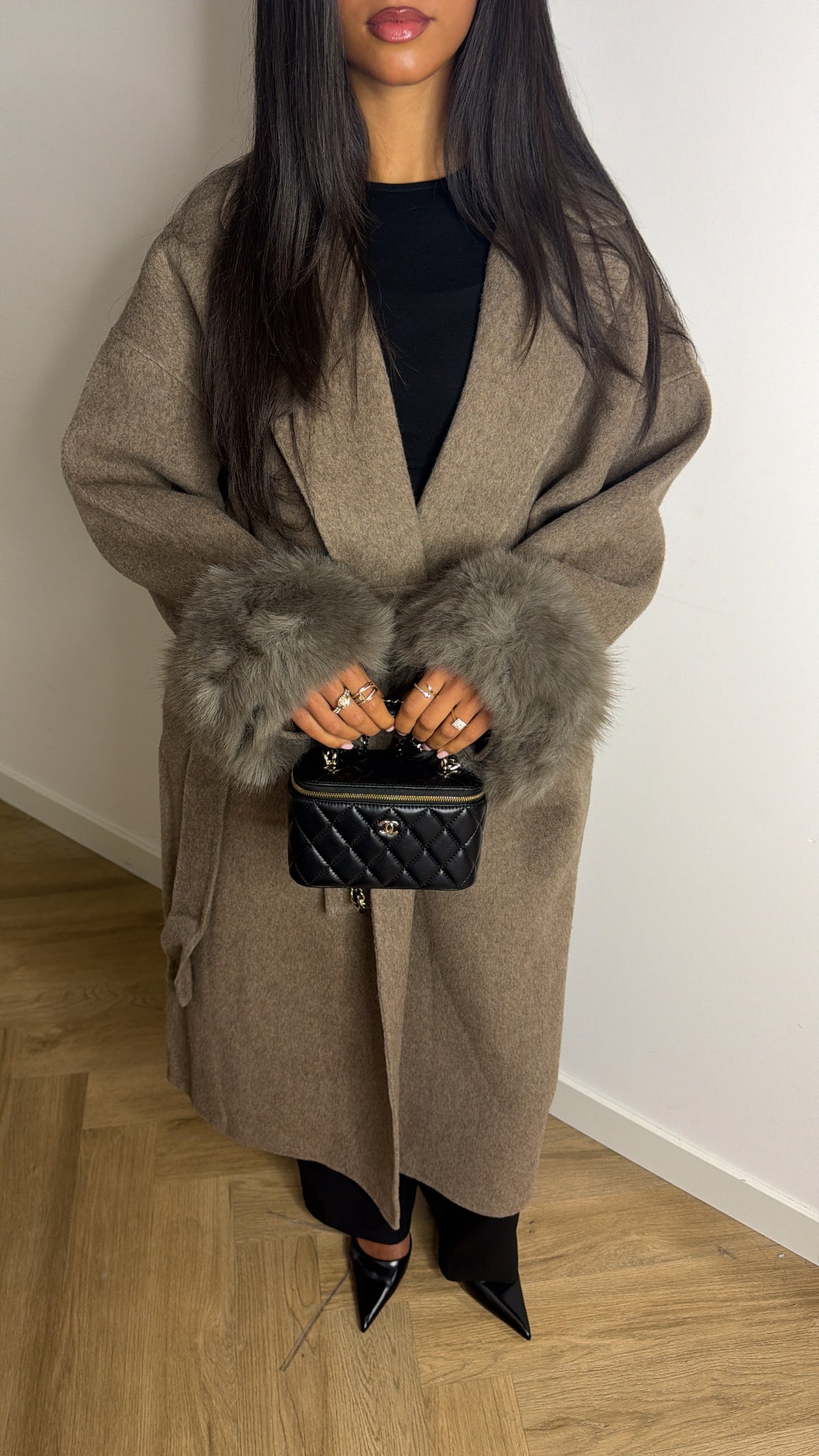 Slavic Wool Fur Coat (70% woll)