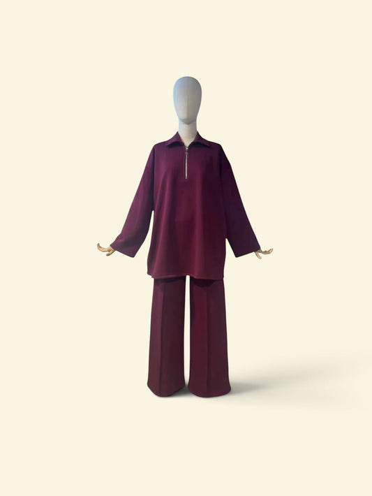 Naya Tracksuit Bordeaux
