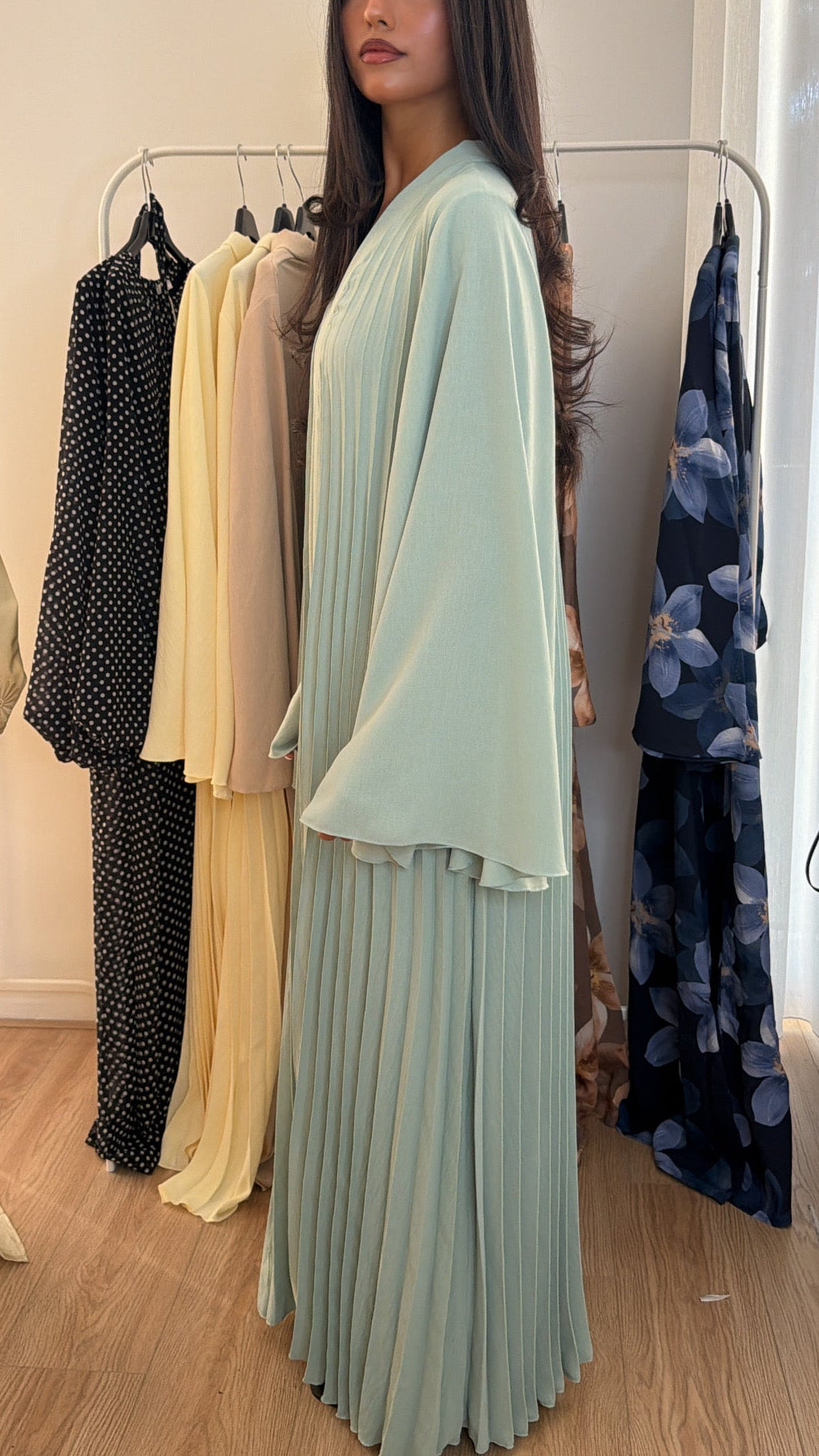 Layali Dress Blue Minth