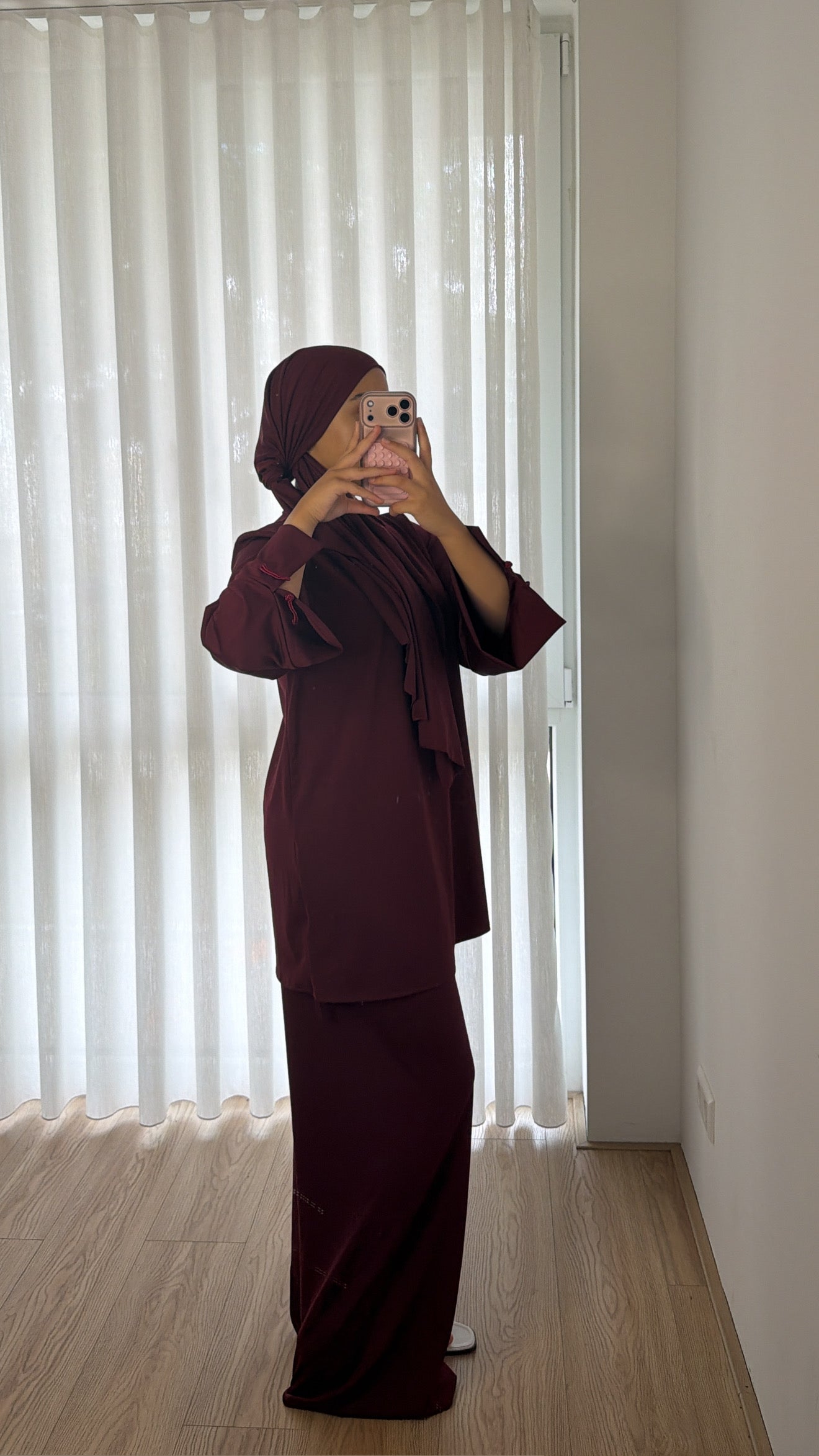 Amalfi Burkini Burgundy