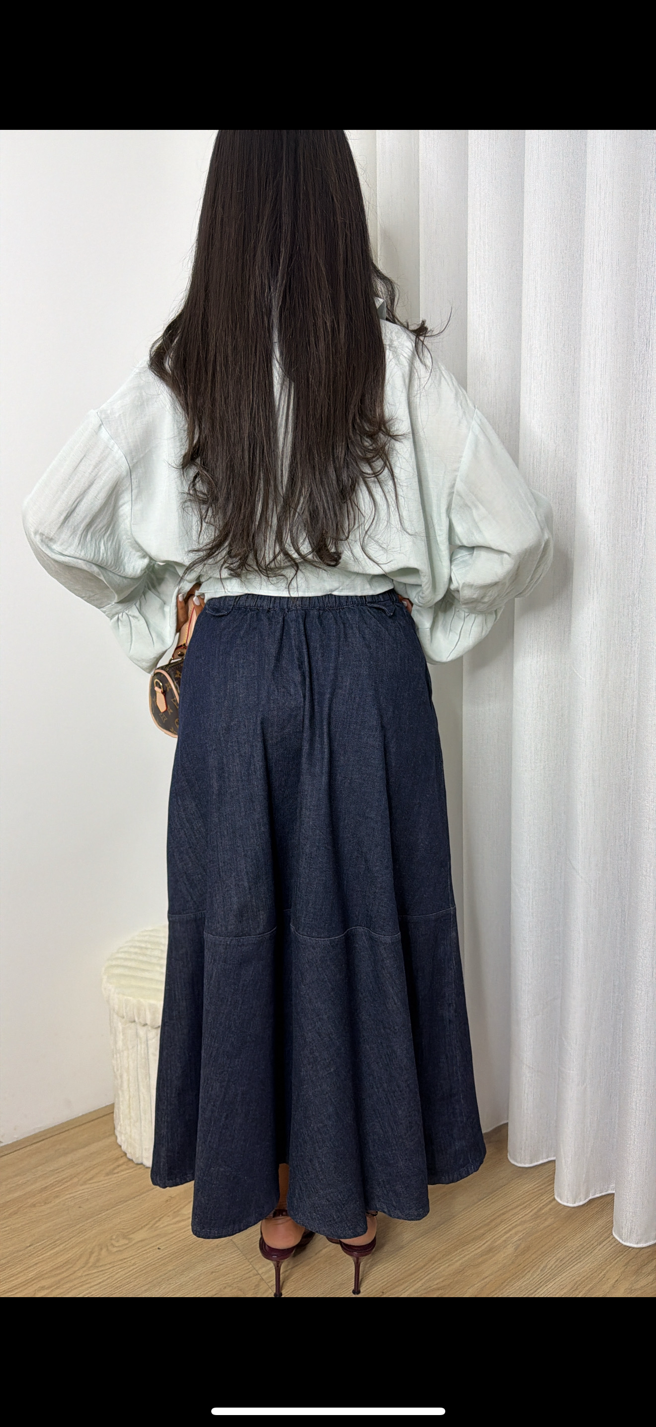 Lara Denim Skirt