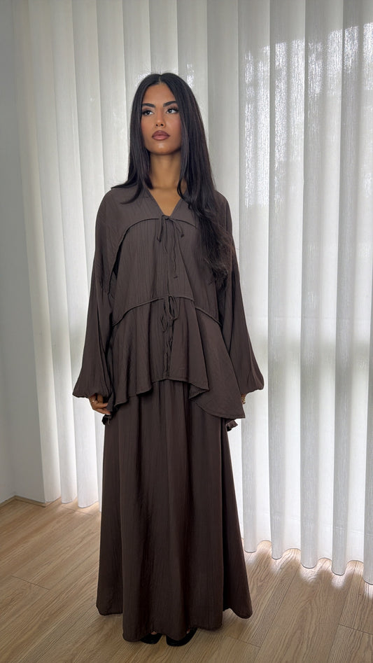Coco Brown Layer Twinset