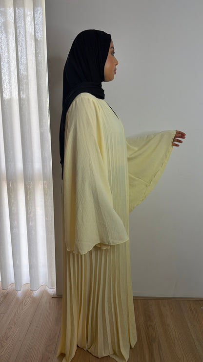 Layali Dress Butter Yellow