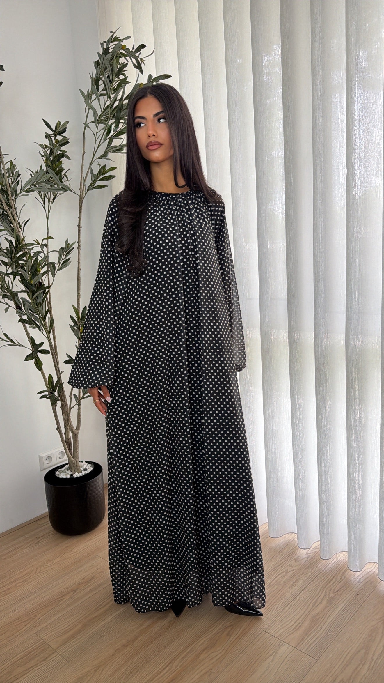 Polka Dot layer Dress