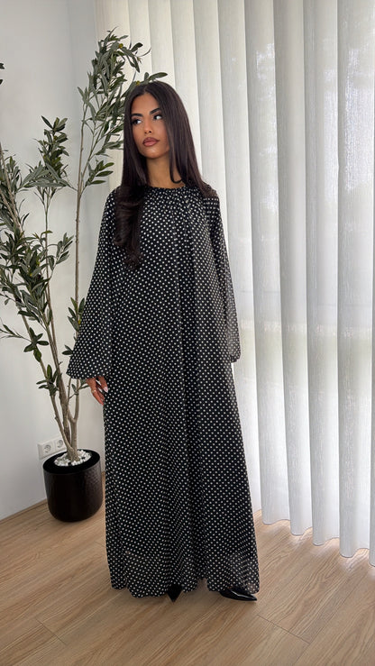 Polka Dot layer Dress