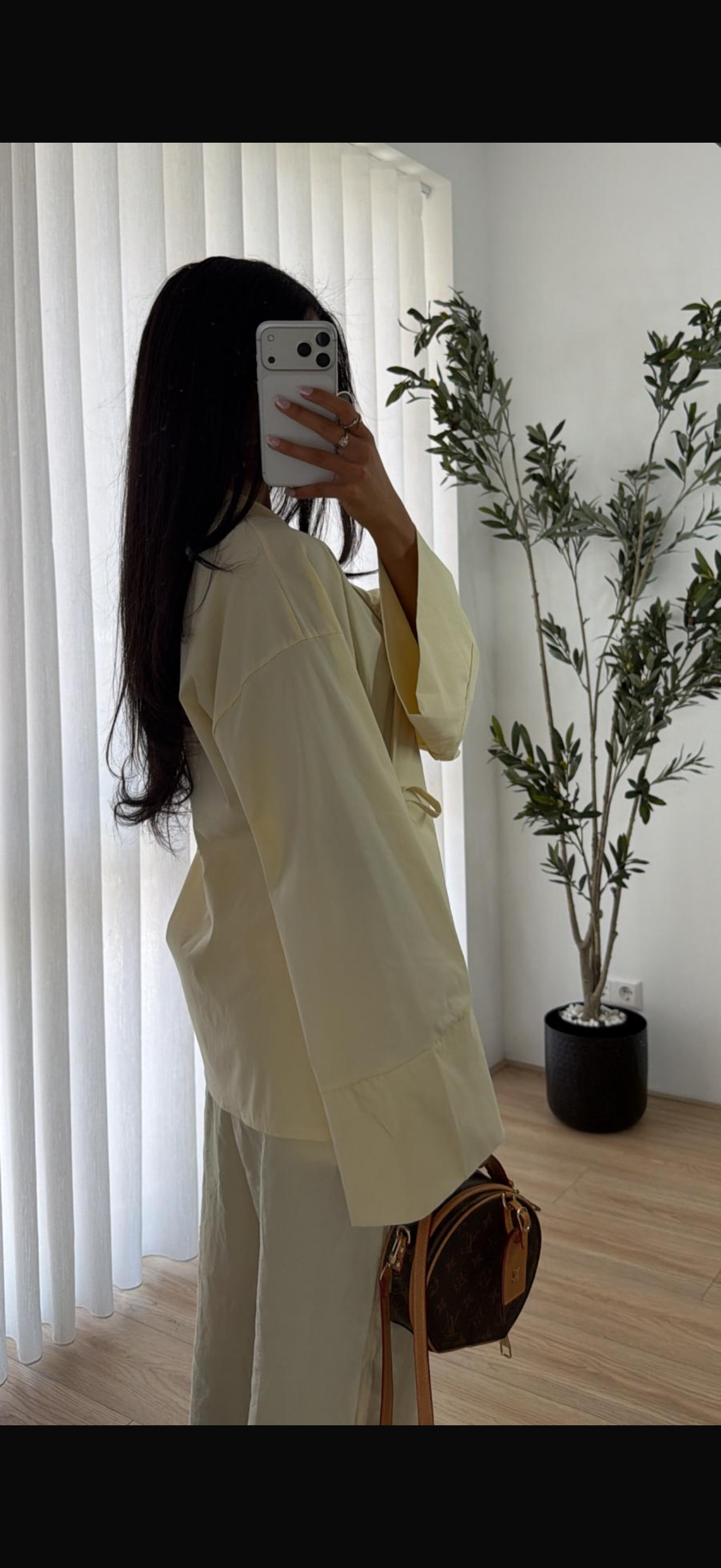 Cotton Tie Blouse