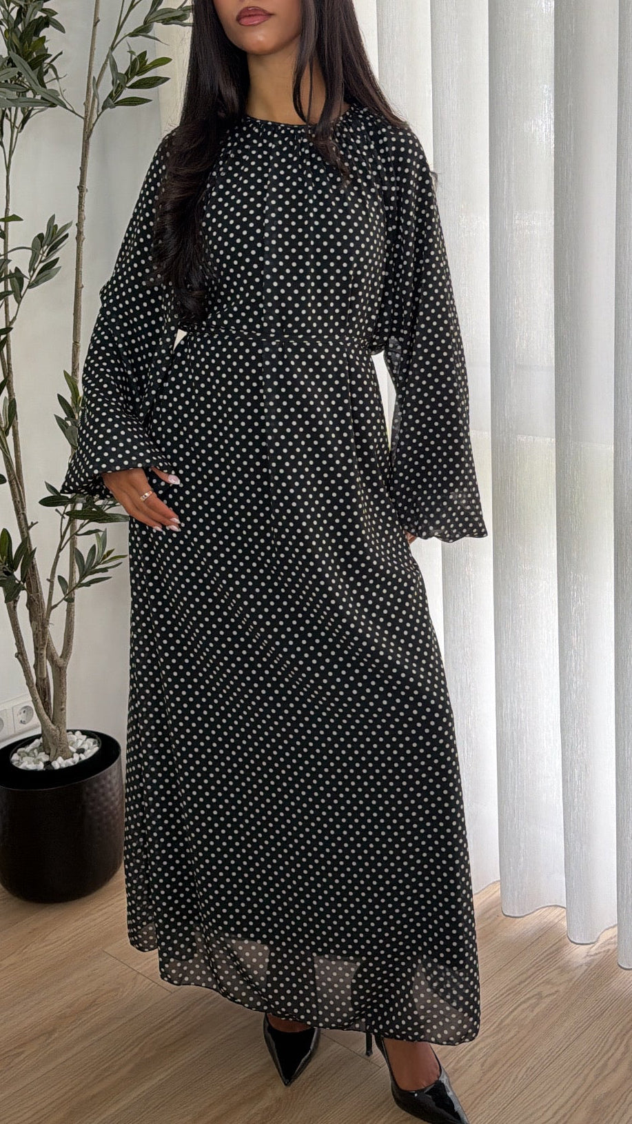 Polka Dot layer Dress