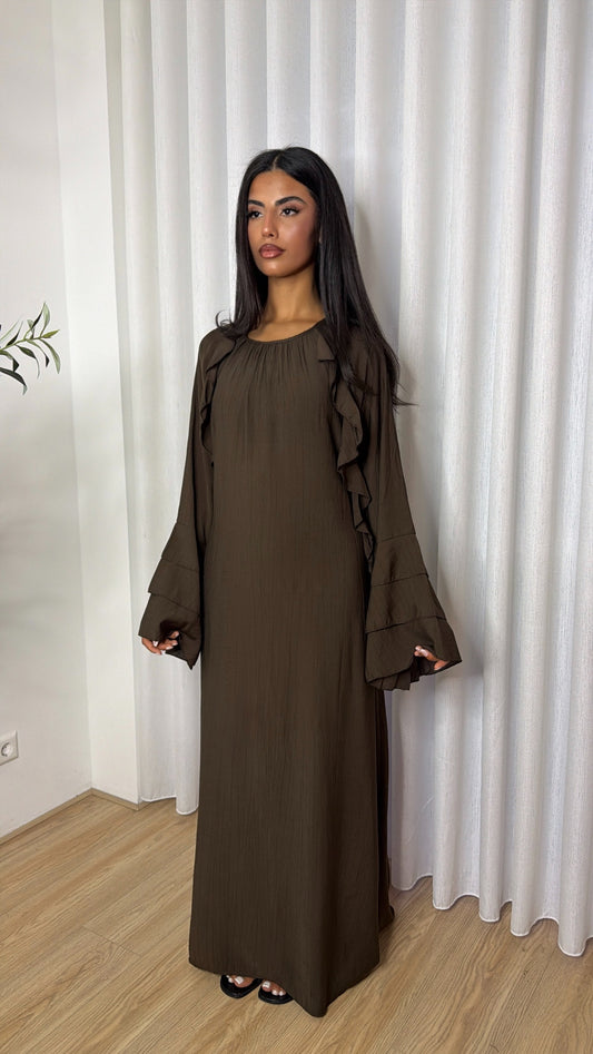 Amaya Dress Brown