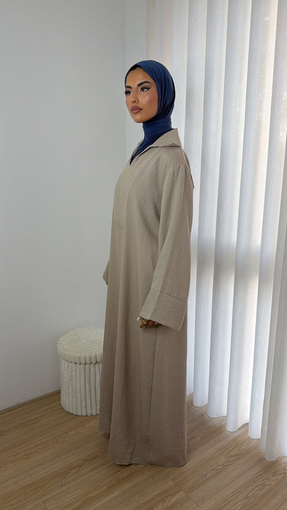 Kaftan Dress Taupe