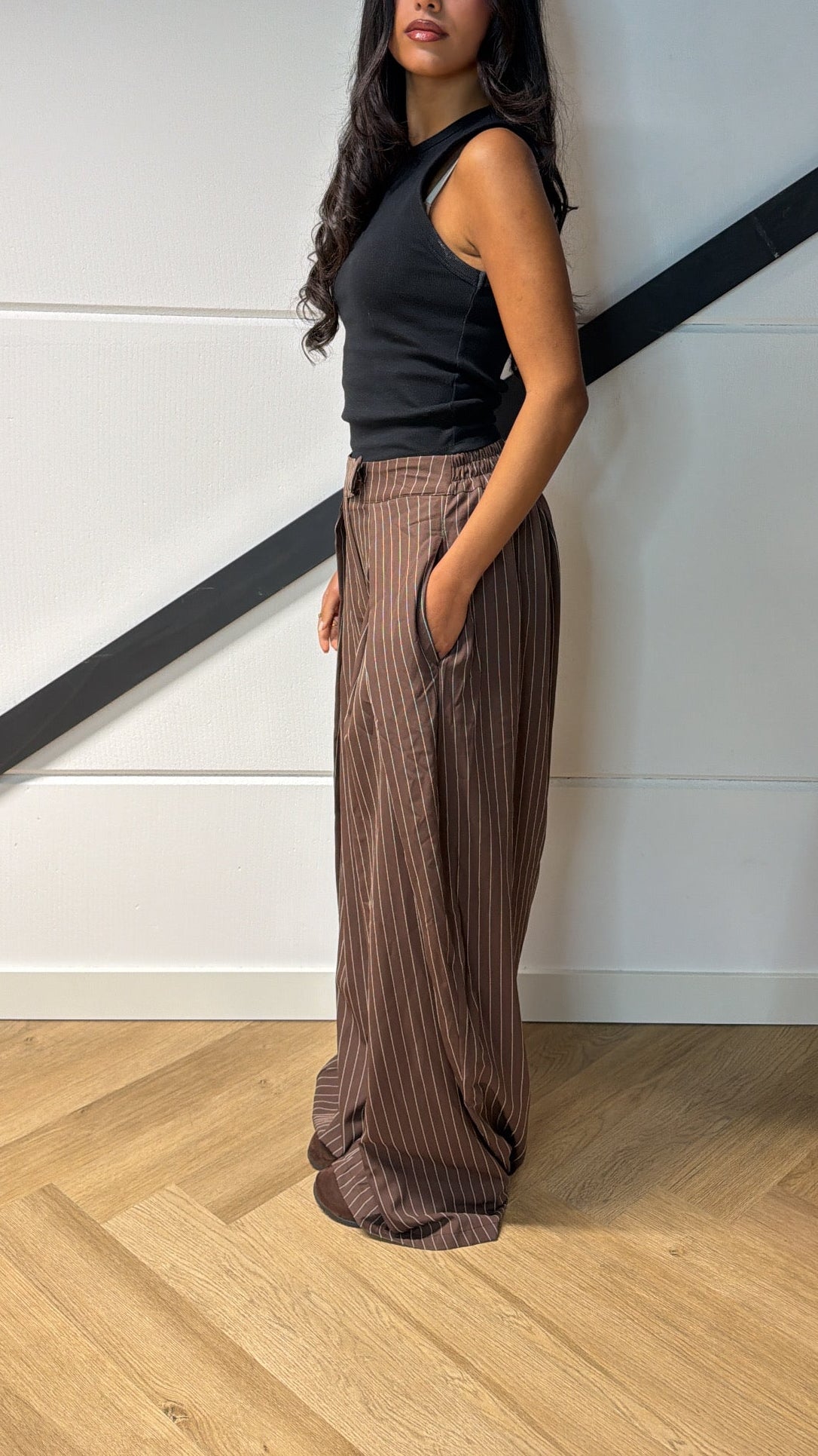 Pinstripe pantalon TALL
