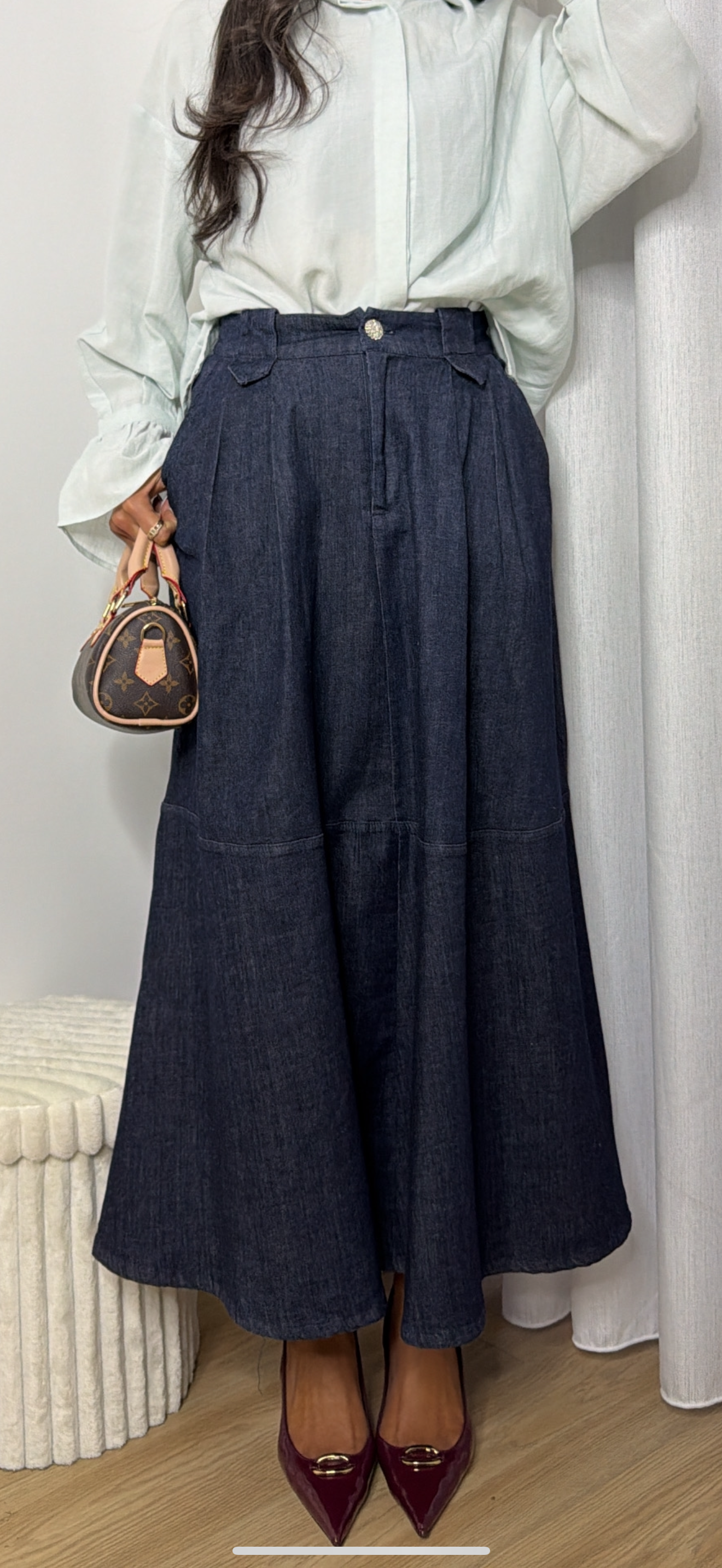 Lara Denim Skirt