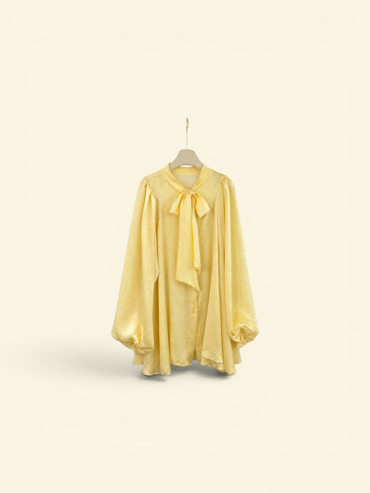 Yellow Bow Top