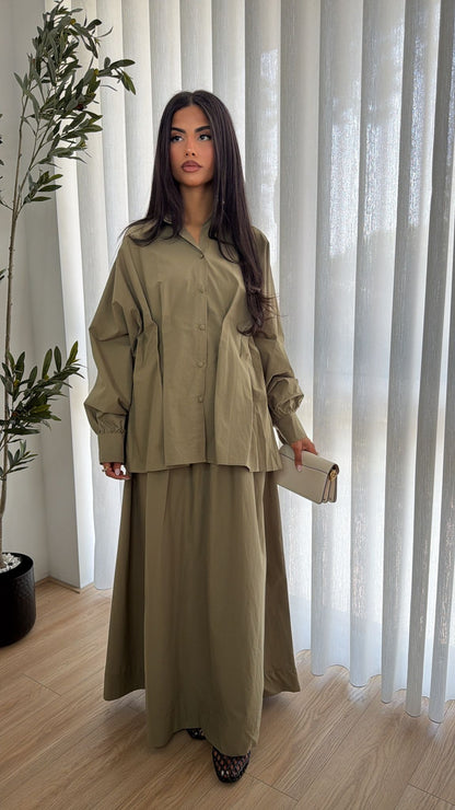 Cotton Ivory Twinset